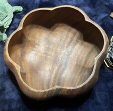 Vintage scalloped wooden for sale  Stockdale