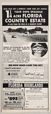 1962 print florida for sale  Sterling Heights