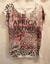 Shirt blanc rose d'occasion  Bourg-de-Thizy