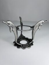 Vintage pewter dolphin for sale  DARLINGTON