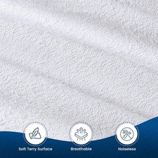 Waterproof terry mattress for sale  WORTHING