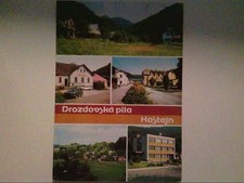 Drozdovskà pila. Hostein. Czechy. Kartka wieloobrazkowa z 5 rys. AK. na sprzedaż  Wysyłka do Poland
