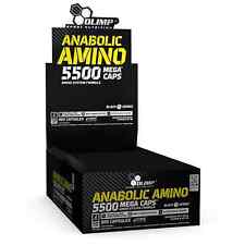 ANABOLIC AMINO 5500 Mega Caps -90-240Caps -regeneração crescimento muscular, proteção comprar usado  Enviando para Brazil