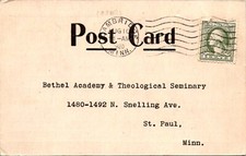 GOLDPATH: CARTÃO POSTAL DOS EUA 1920, CAMBRIDGE, MINN CV772_P31 comprar usado  Enviando para Brazil