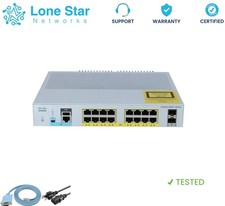 Switch Gigabit Ethernet PoE 2960 Series Cisco Catalyst WS-C2960L-16PS-LL 6 Portas comprar usado  Enviando para Brazil