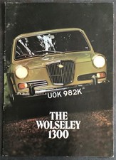 Wolseley 1300 car for sale Wolseley 1300 car for sale  LEICESTER