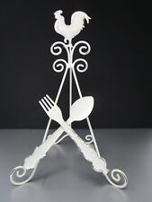 White metal rooster for sale  Leland