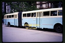 People in Articulated Bus na China em 1983, Kodachrome Slide g17b comprar usado  Enviando para Brazil