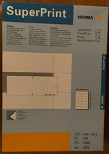 Herma superprint laser gebraucht kaufen  Hildesheim