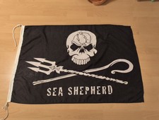Fahne sea shepherd gebraucht kaufen  Berlin