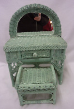 Vtg wicker vanity for sale  Palos Park