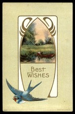 Postcard best wishes for sale  Broomfield
