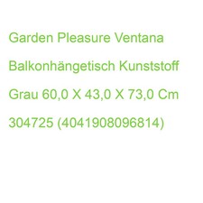 Garden pleasure ventana gebraucht kaufen  Hamburg