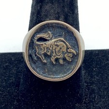 Sterling silver taurus for sale  Los Angeles