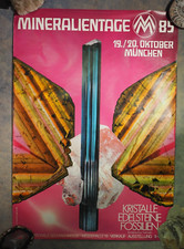 Plakat mineralientage münchen gebraucht kaufen  Markt Wald