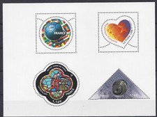 Bloc timbres issu d'occasion  Apt