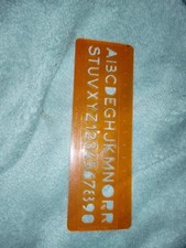 Trace lettres orange d'occasion  France
