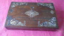 Antique inlaid mahogany for sale  KEIGHLEY