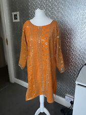 Orange sharara suit for sale  BRISTOL