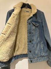 Topshop denim jacket for sale  RUISLIP