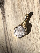 Diamant gold anhänger gebraucht kaufen  Moosburg a.d.Isar