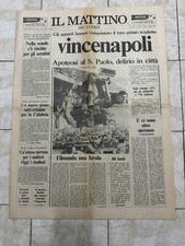 Raro storico giornale usato  Napoli