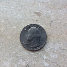 Quarto dollaro 1980 usato  Due Carrare