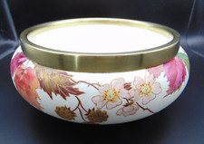 TIGELA ANTIGA DE PORCELANA WEDGWOOD MARFIM PERGAMINHO FRUTAS comprar usado  Enviando para Brazil