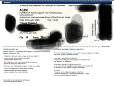 Biglietti concerto acdc usato  Spigno Saturnia