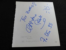Christina plate signed gebraucht kaufen  Neuruppin