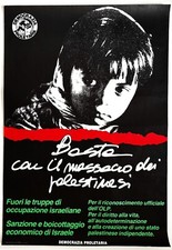 Democrazia proletaria palestin usato  Italia