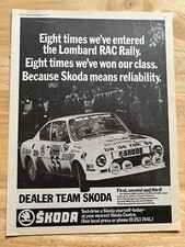 Vintage 1977 skoda for sale  COVENTRY
