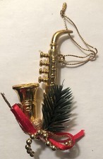 Saxophone christmas ornament for sale  Saline