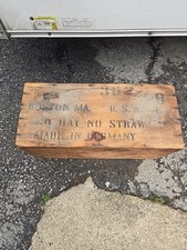 Vintage wooden crate for sale  Masury
