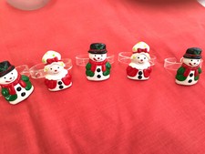 Christmas napkin holders for sale  SAFFRON WALDEN