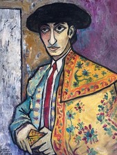 Tableau ancien portrait d'occasion  Toulouse-