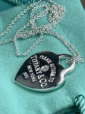 Tiffany heart tag for sale  Marion