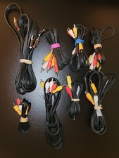 Premium 8 RCA RCA macho para macho composto áudio vídeo cabo AV vários comprimentos comprar usado  Enviando para Brazil