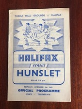 Halifax hunslet rugby for sale  YORK