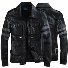 Jaqueta de couro Resident Evil Leon Kennedy casual cosplay masculina jaqueta de motocicleta comprar usado  Enviando para Brazil