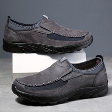 Mens leather slip for sale  BARNET