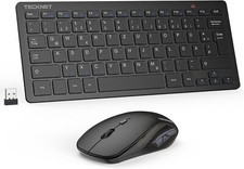 Tecknet kabelloses tastatur gebraucht kaufen  Hamburg