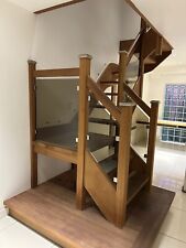 Wood staircase glass for sale  MANCHESTER