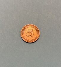 5 pfennig 1950 gebraucht kaufen  Ruhland