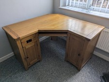 Solid oak computer for sale  CHEADLE