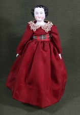 Usado, BONECA CABEÇA DE PORCELANA ANTIGA 12" estilo guerra civil PRETO ombro restaurado ALEMÃO comprar usado  Enviando para Brazil