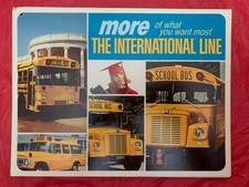 1968 Internacional "LOADSTAR ENGINE SCHOOL BUS" - Folheto Original de Ônibus Escolar comprar usado  Enviando para Brazil