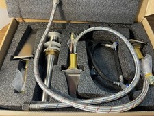 Misturador de lavatório Newater 36451 amplo dreno de torneira de pia de banheiro com 2 alças comprar usado  Enviando para Brazil