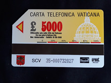 Carta scheda telefonica usato  Vo