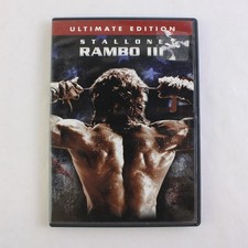 Rambo III Starring Sylvester Stallone 1988 DVD Ultimate Edition comprar usado  Enviando para Brazil